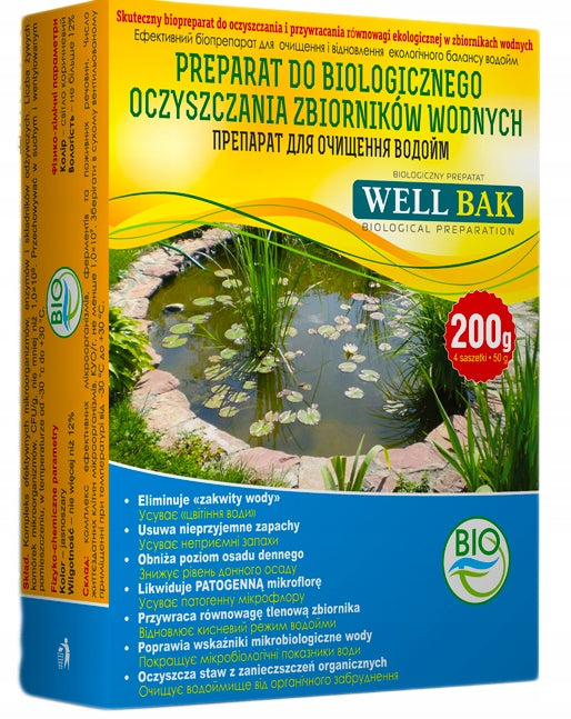 WELL BAK BACTERIA FOR POND AND POND 200G