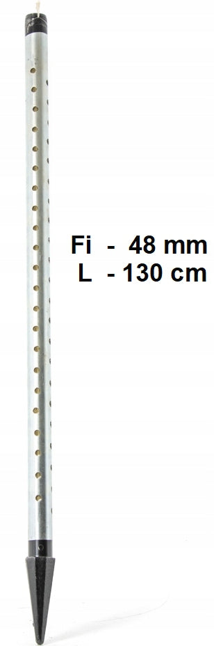 WELL FILTER FOR ABISYNKI STEEL HAMMERED 6/4" DN40 130cm 48mm