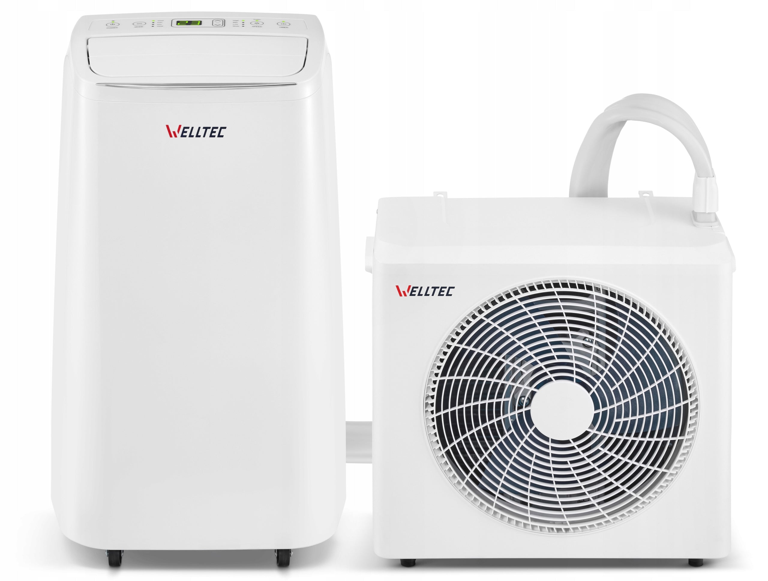 WELLTEC ACS3 PRO - PORTABLE AIR CONDITIONER SPLIT 4in1 | WiFi | 3,5kW | 60m2 Packaging status original
