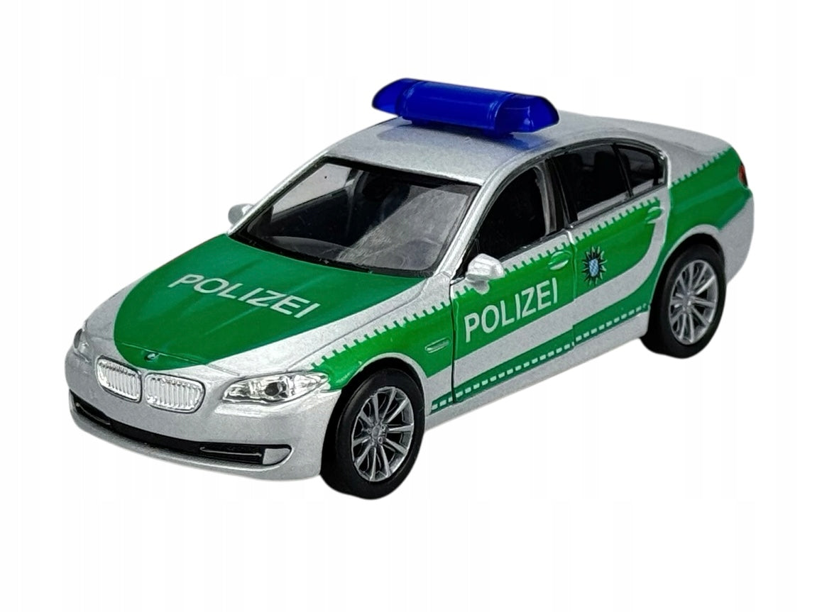 WELLY BMW 535i F10 SERIES 5 POLYZEI 1:34 NEW METAL MODEL 43635 Brand Welly