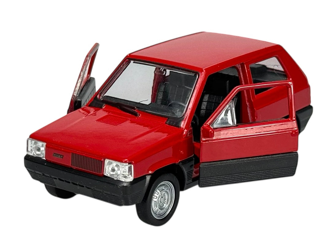 WELLY FIAT PANDA RED 1:34 METAL MODEL Brand Welly