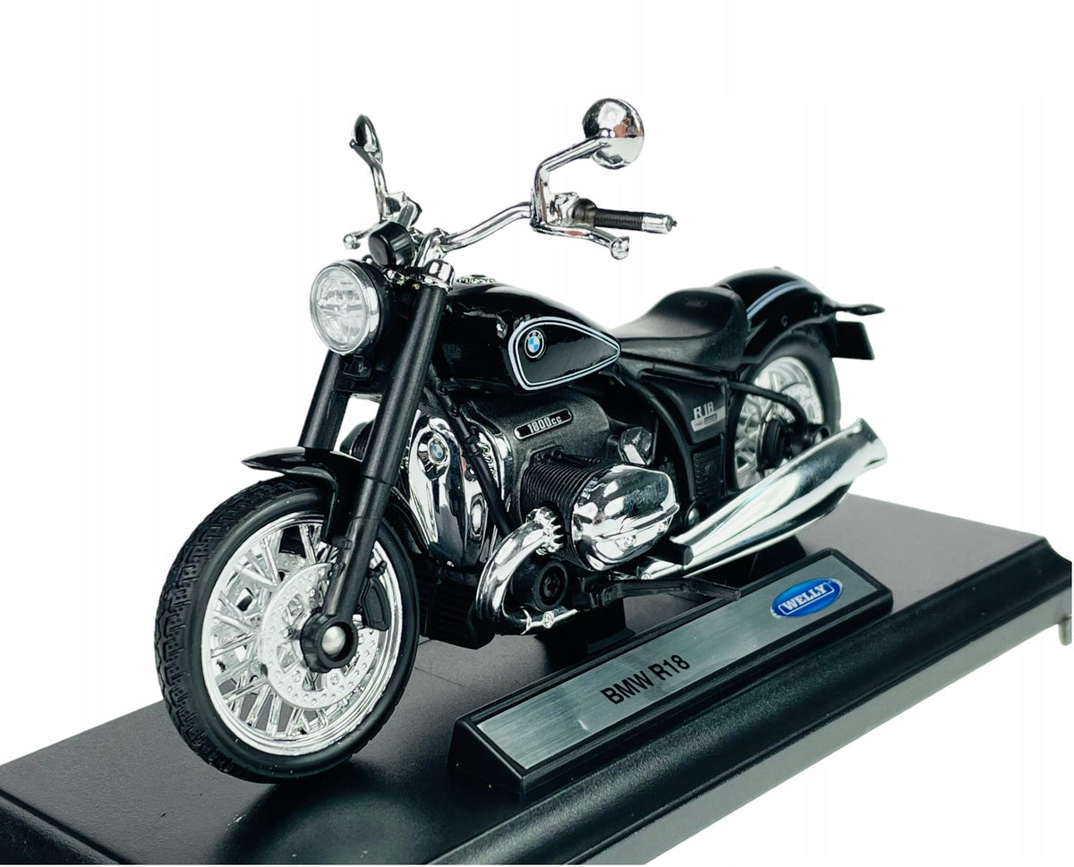 WELLY Motorcycle BMW R 18 Black Beta Metal Model WELLY 1:18