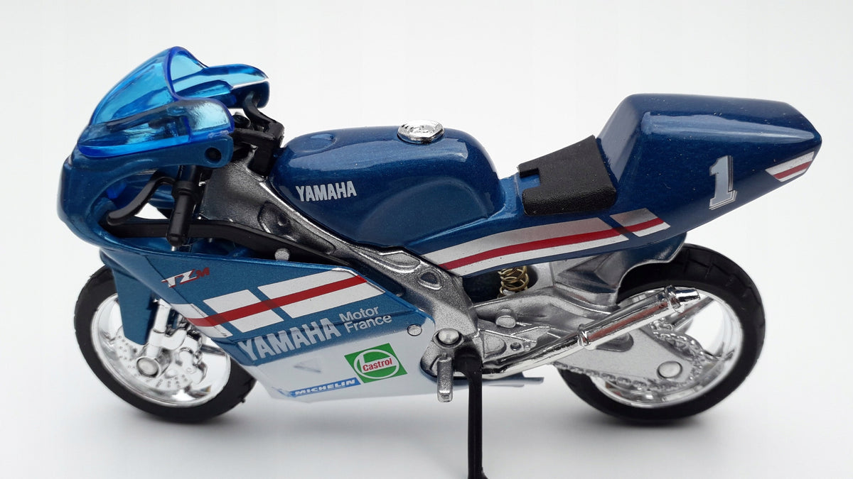 WELLY Motorcycle YAMAHA TZ250M 1994 Metal Model WELLY Scale 1:18 Brand Welly