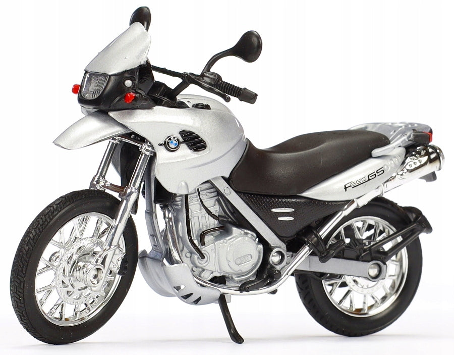 WELLY POLICE MOTORCYCLE MOTOR BMW F650 GS ON STAND
