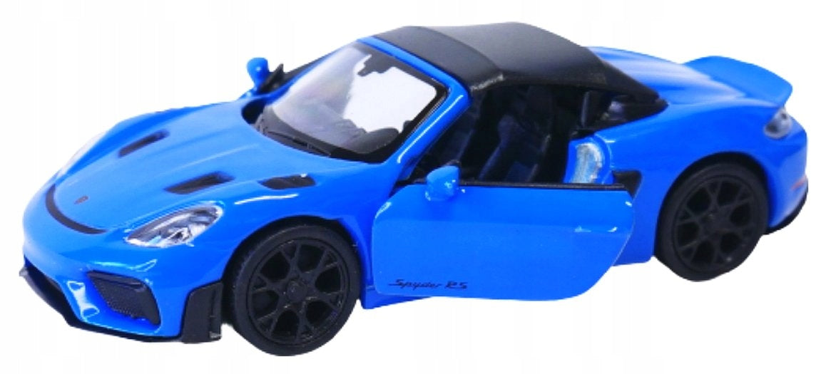 WELLY Porsche 718 Spyder RS Blue Metal WELLY 1:34