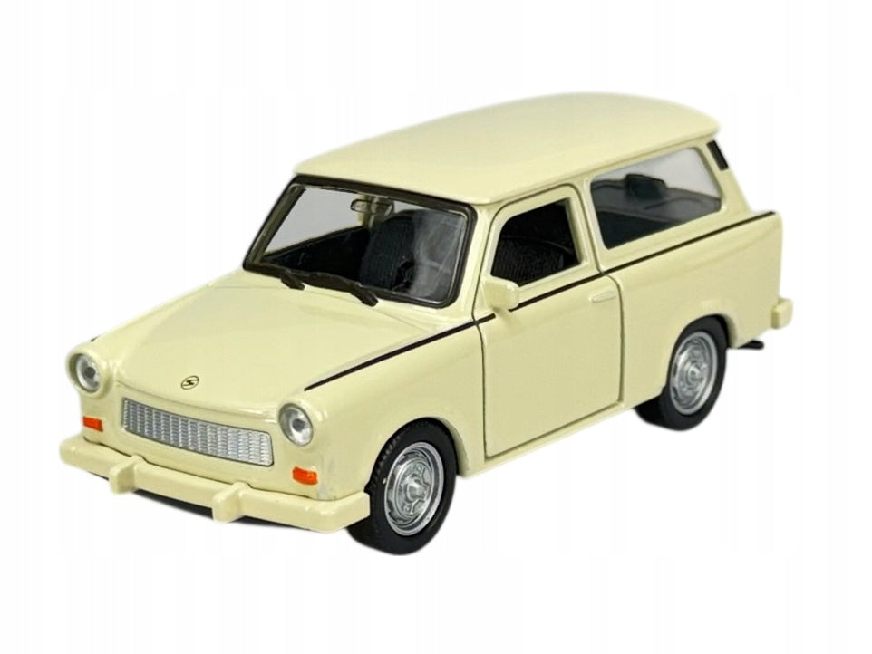 WELLY TRABANT P601 STATION WAGON BEIGE 1:34 LEGENDS PRL METAL MODEL Manufacturer code 66414003