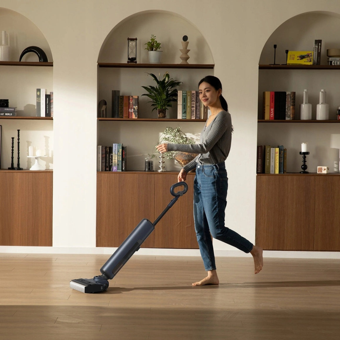 WET AND DRY 100°C CORDLESS FLOOR CLEANER FOR UWANT D700 PRO Packaging status original