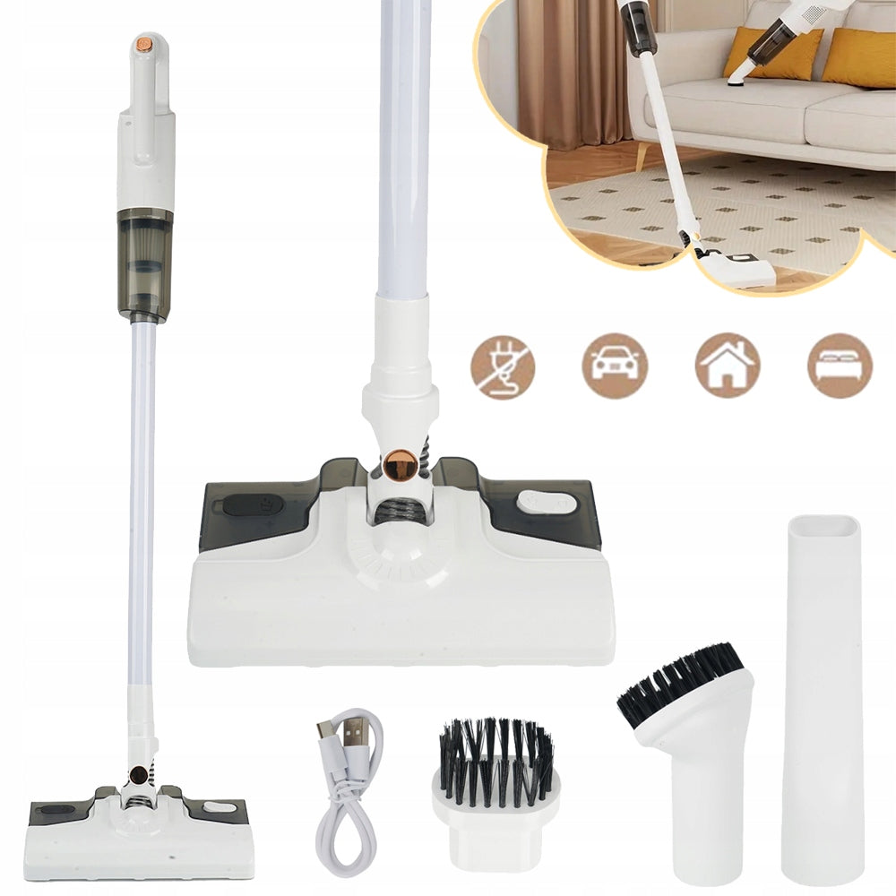 WET AND DRY CORDLESS UPRIGHT VACUUM CLEANER, 7000PA, 2600 MAH, 210 ML
