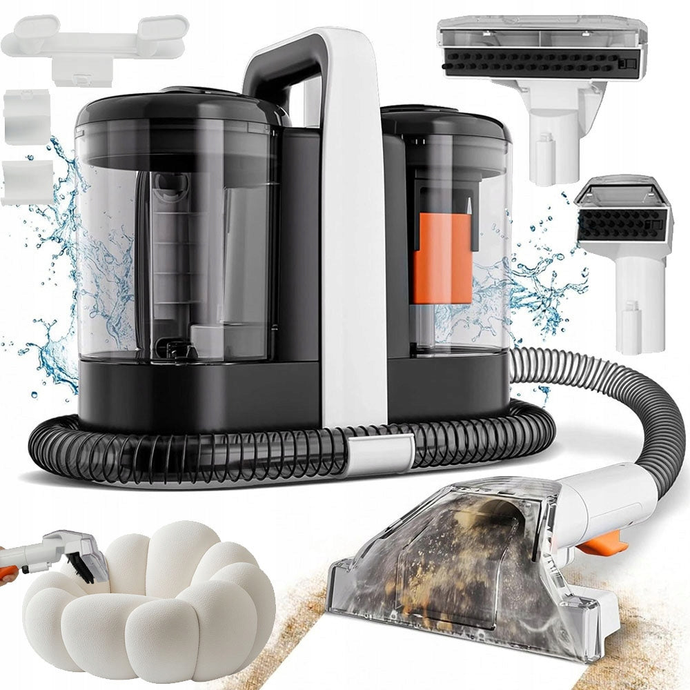 WET AND DRY FABRIC CLEANING MACHINE 1500+800 ML FOR CARPETS AND SOFAS