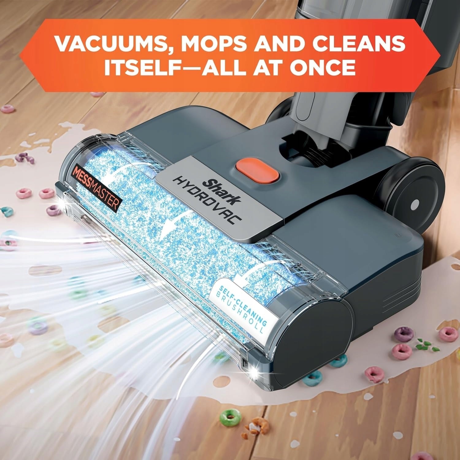 WET AND DRY WIRED SHARK HYDROVAC MESSMASTER VACUUM CLEANER, 3 IN 1, UNI Packaging status original