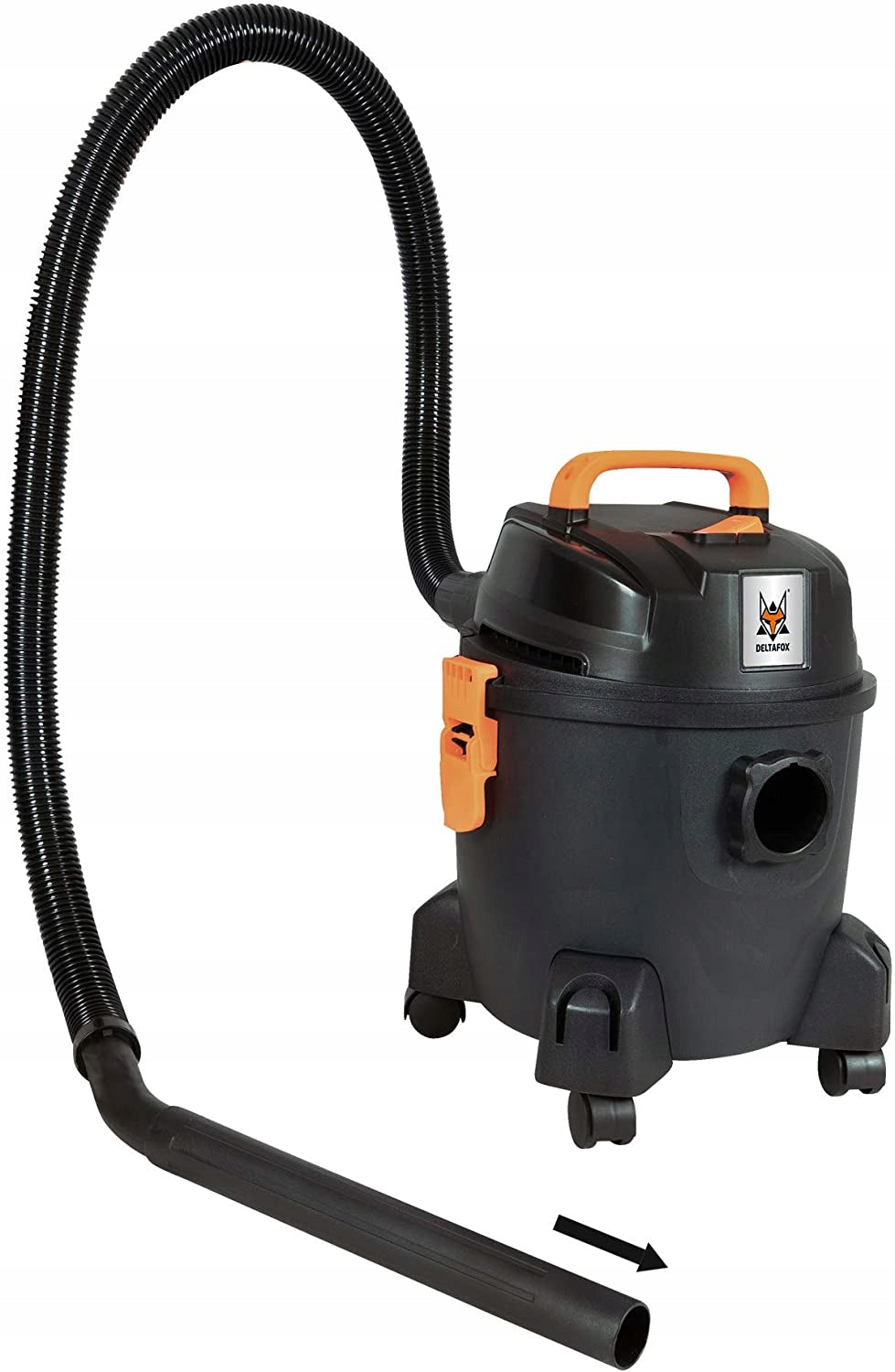 WET DRY Vacuum Cleaner 1250 Watt 15L BLOWING Dominant color black
