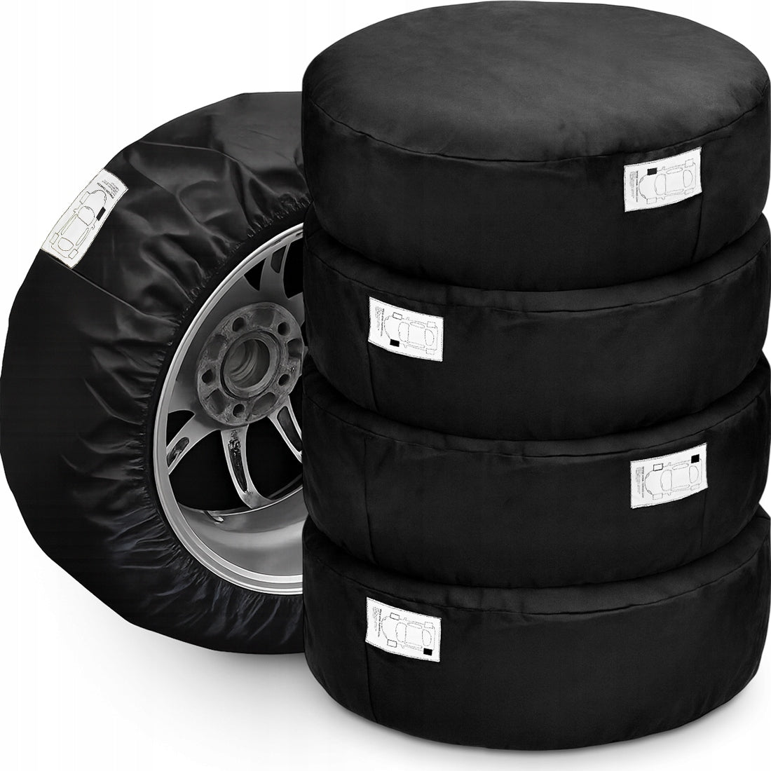 WHEEL COVER TIRES RIM 13-16 INCH PROTECTIVE COVERS FOR WHEEL STORAGE