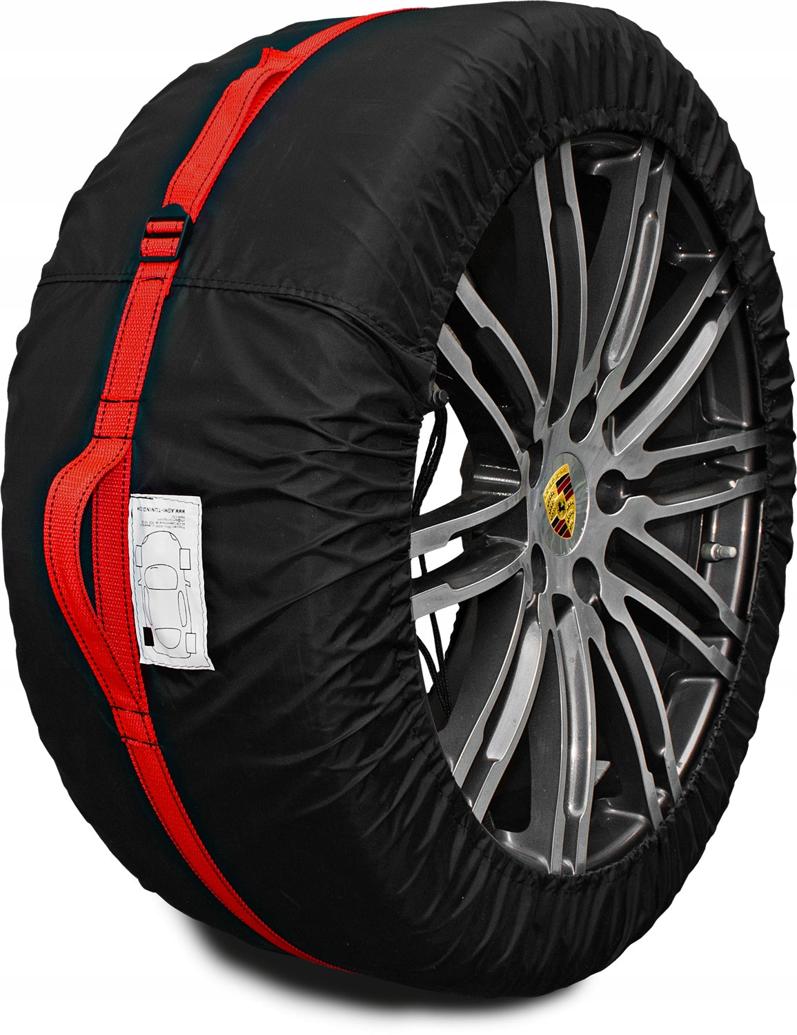 WHEEL COVERS TIRE RIMS 4PCS 4K WATERPROOF 18-21 INCH PROTECTIVE GARAGE Packaging status original