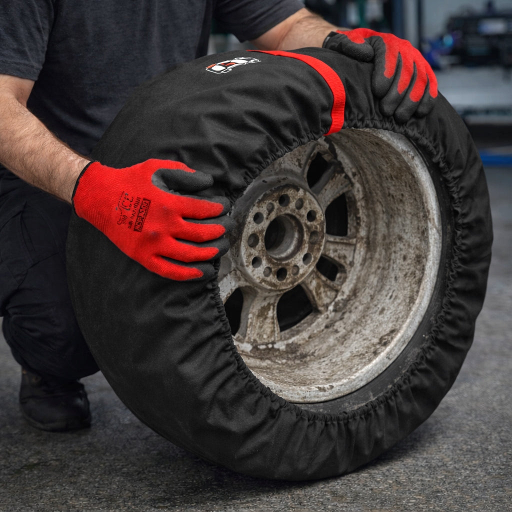 WHEEL COVERS TIRES RIMS 17-20 INCHES SET 4PCS GLOVE MARKINGS Packaging status original