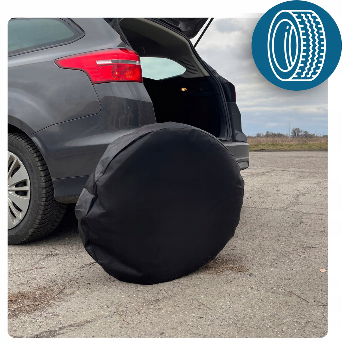 WHEEL COVERS TIRES RIMS 17-20 inches SET OF 4 PROTECTIVE COVERS strong Manufacturer's catalog number Pokrowiec na Koła Opony