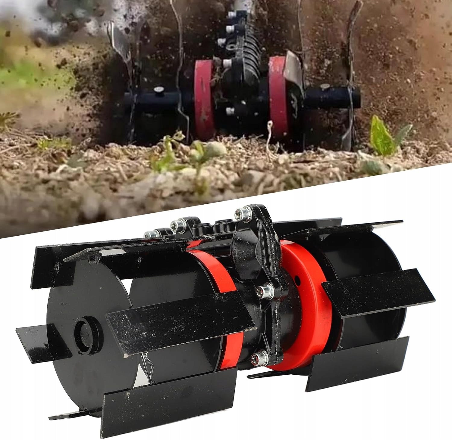 WHEEL FOR DEEP PLOUGHING 10CM UNIVERSAL TILLER VERTICULATION MOWING Packaging status original