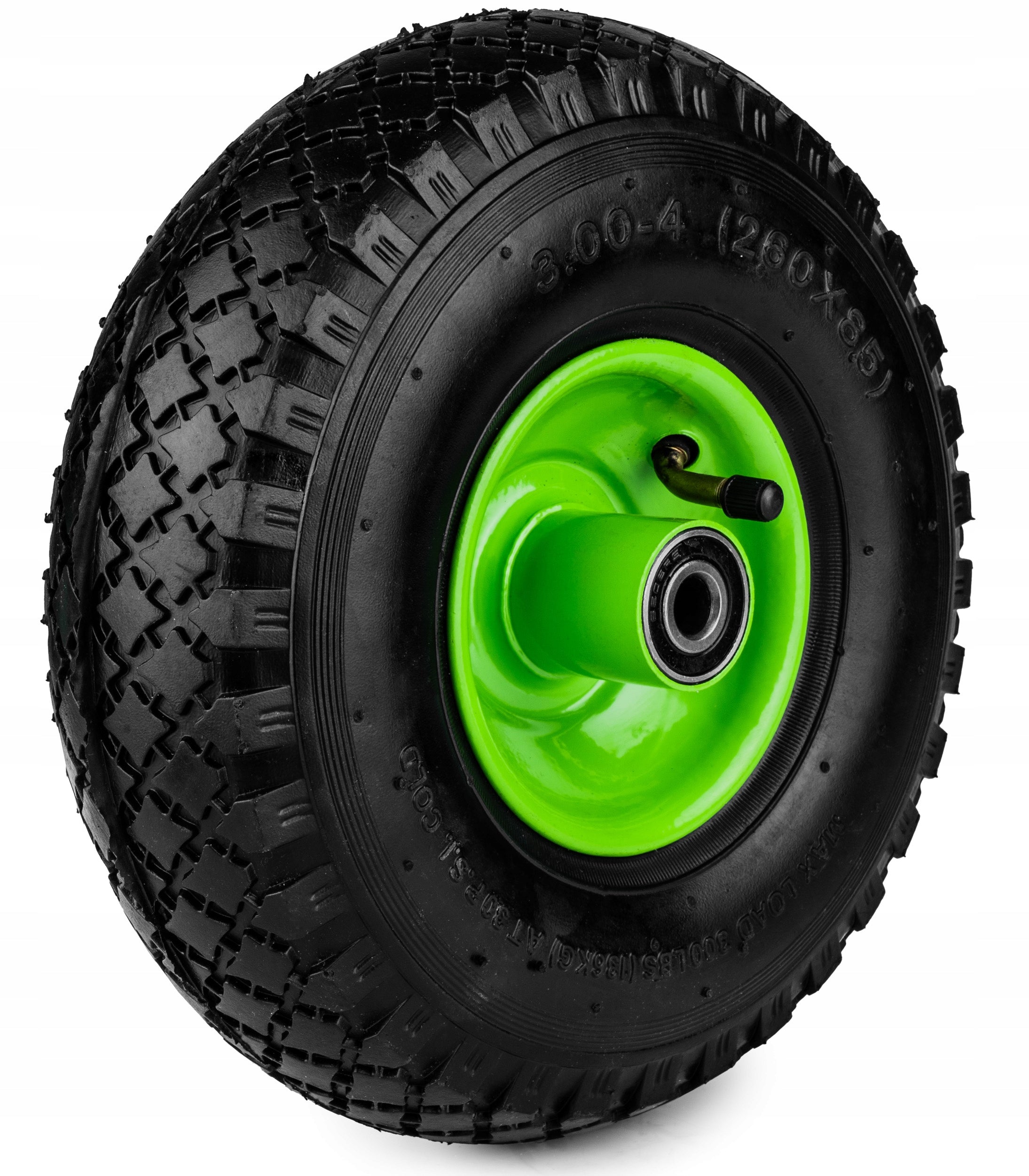WHEEL FOR WHEELBARROW 10" 3,00x4 4PR 100KG STRONG WITH INNER TUBE PUMPED WUBER Packaging status original