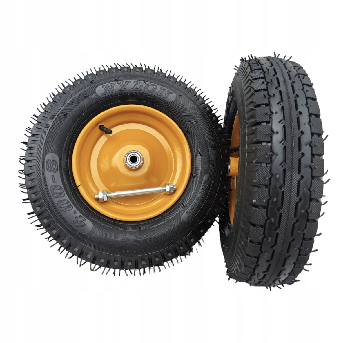 WHEEL STRONG FOR WHEELBARROW WHEEL 8PR 400 MM 8 CANVASES 170 KG 4.80/4.00-8 AXLE Brand S-IMPORT