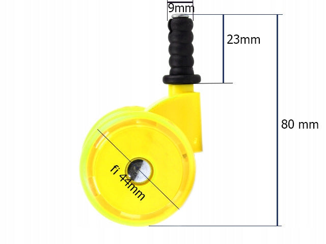 WHEEL WALKER SWIVEL SOFT SILICONE PARTS FOR WALKER - YL Manufacturer code FI44-YL