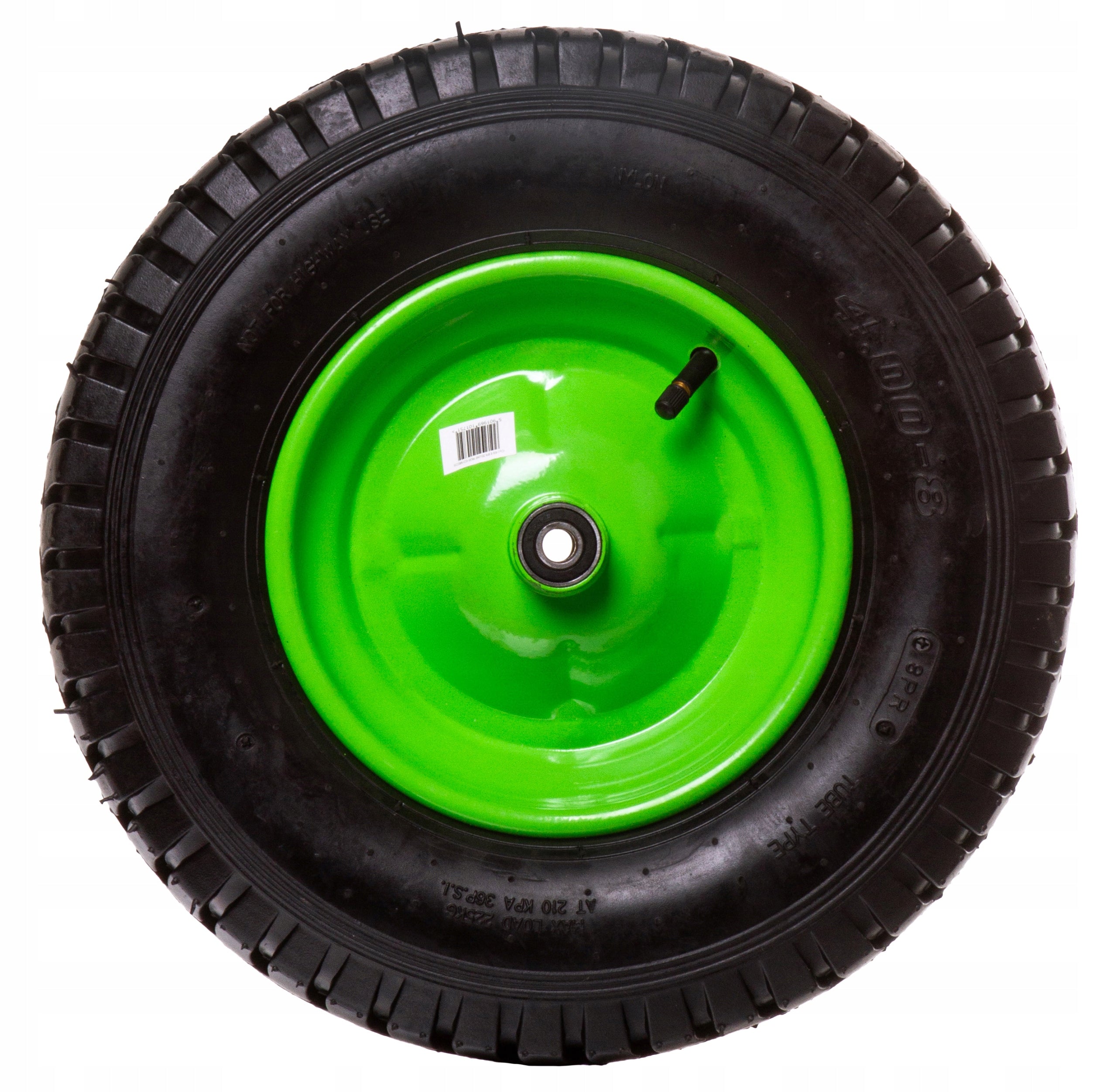 WHEEL WHEELBARROW WHEEL 4.00-8 400-8 400x8 8PR STRONG WITH INNER TUBE PUMPED Manufacturer code M85235