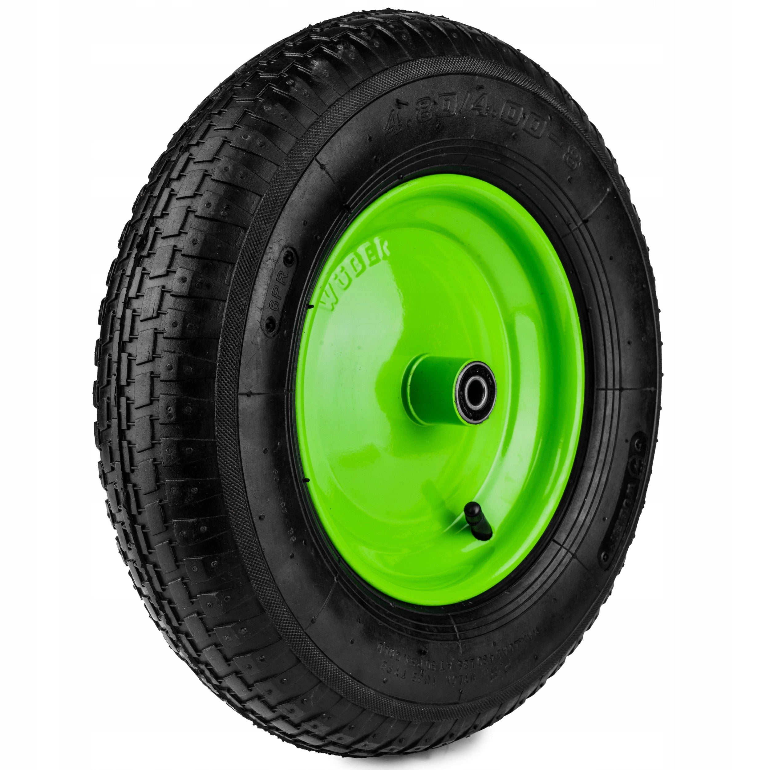 WHEELBARROW WHEEL 15" 4,8/4,00x8 6PR 250KG STRONG WITH INNER TUBE PUMPED WUBER Packaging status original