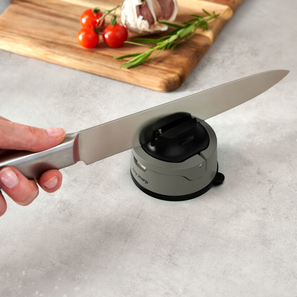 WHETSTONE KITCHEN KNIFE SHARPENER - SATISFACTION GUARANTEE- ANYSHARP EVO Brand AnySharp