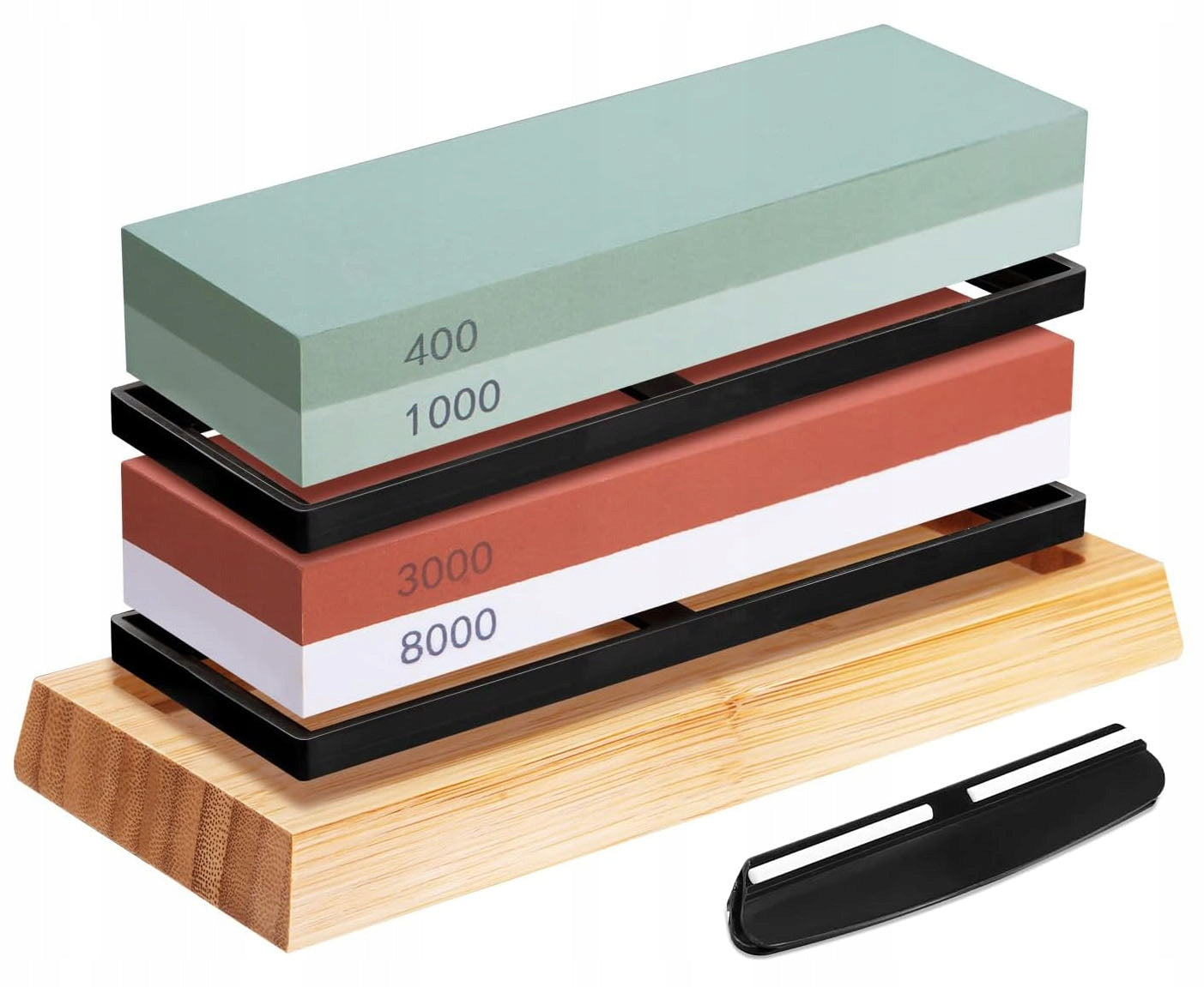 WHETSTONE WATER STONE SHARPENER FOR SHARPENING KNIVES DOUBLE-SIDED SET