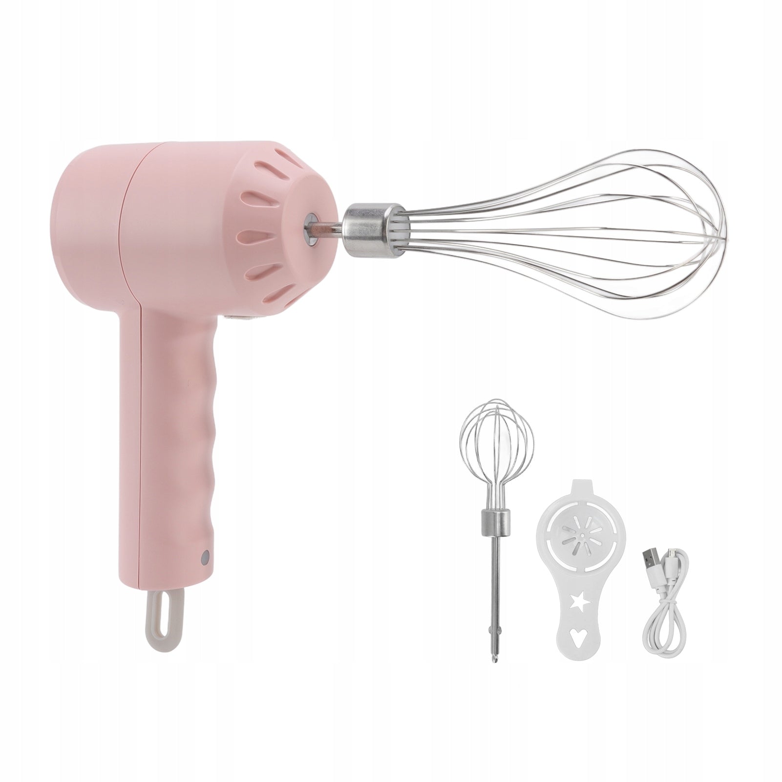 WHISK MIXER ELECTRIC BEATER FOR EGGS FOAM WIRELESS USB