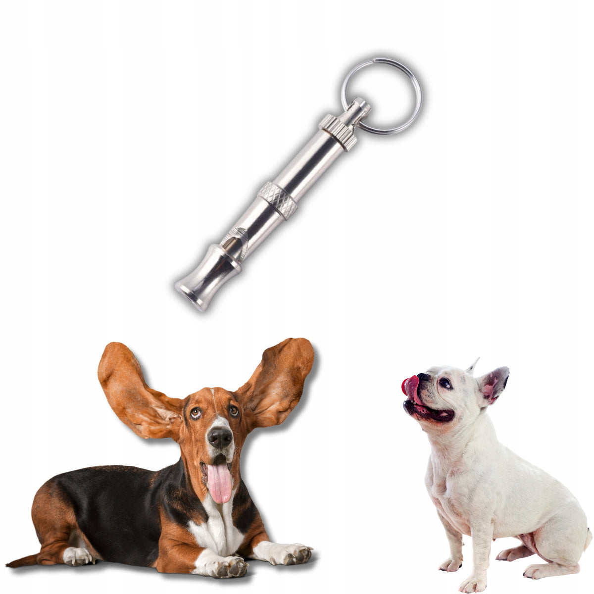 WHISTLE METAL ULTRASONIC DOG TWEETER TRAINING FOR TRAINING