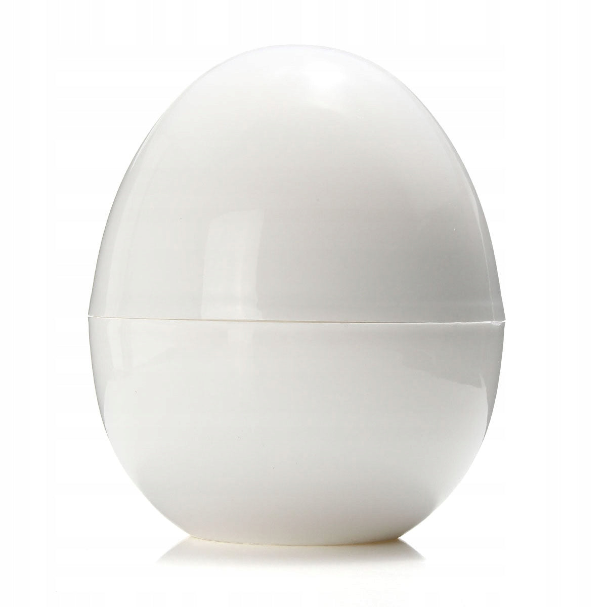 WHITE MICROWAVE EGG POACHER STEAMER WITH SAFE VENT FOR FRESH TENDER EGGS Dominant color white
