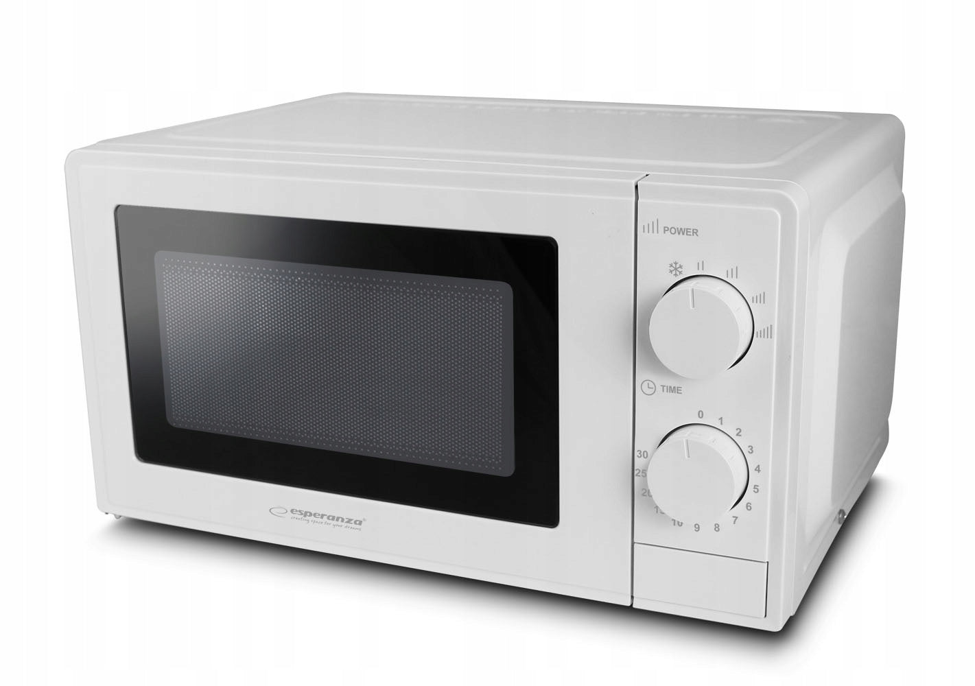 WHITE MICROWAVE FREESTANDING MICROWAVE 20L 1100W EAN (GTIN) 5906846954475
