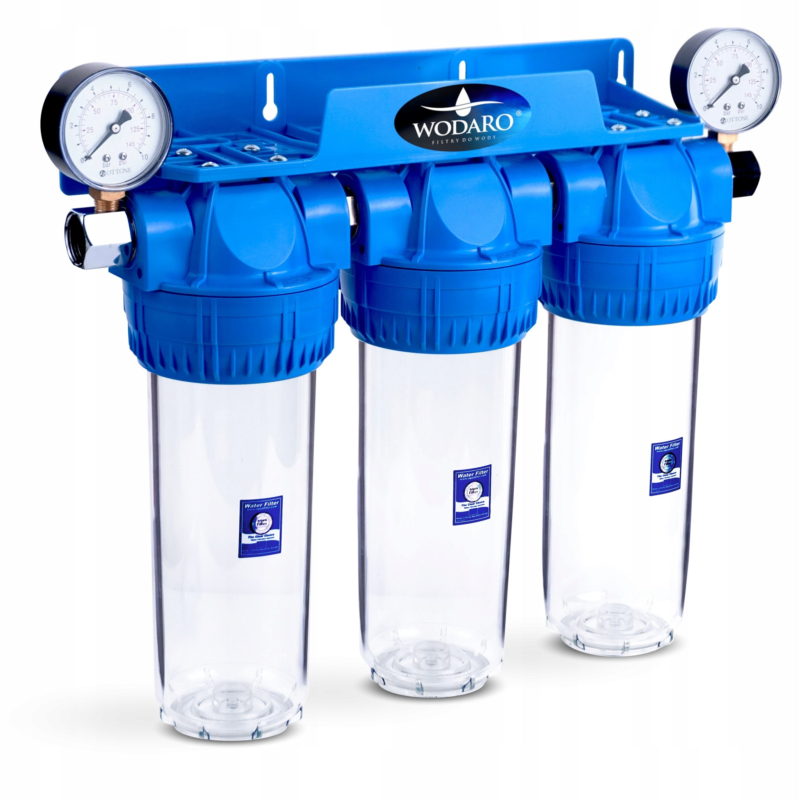 WHOLE HOUSE PRE-WATER FILTER 3 STAGE SOFTENER + FILTER KIT Packaging status original