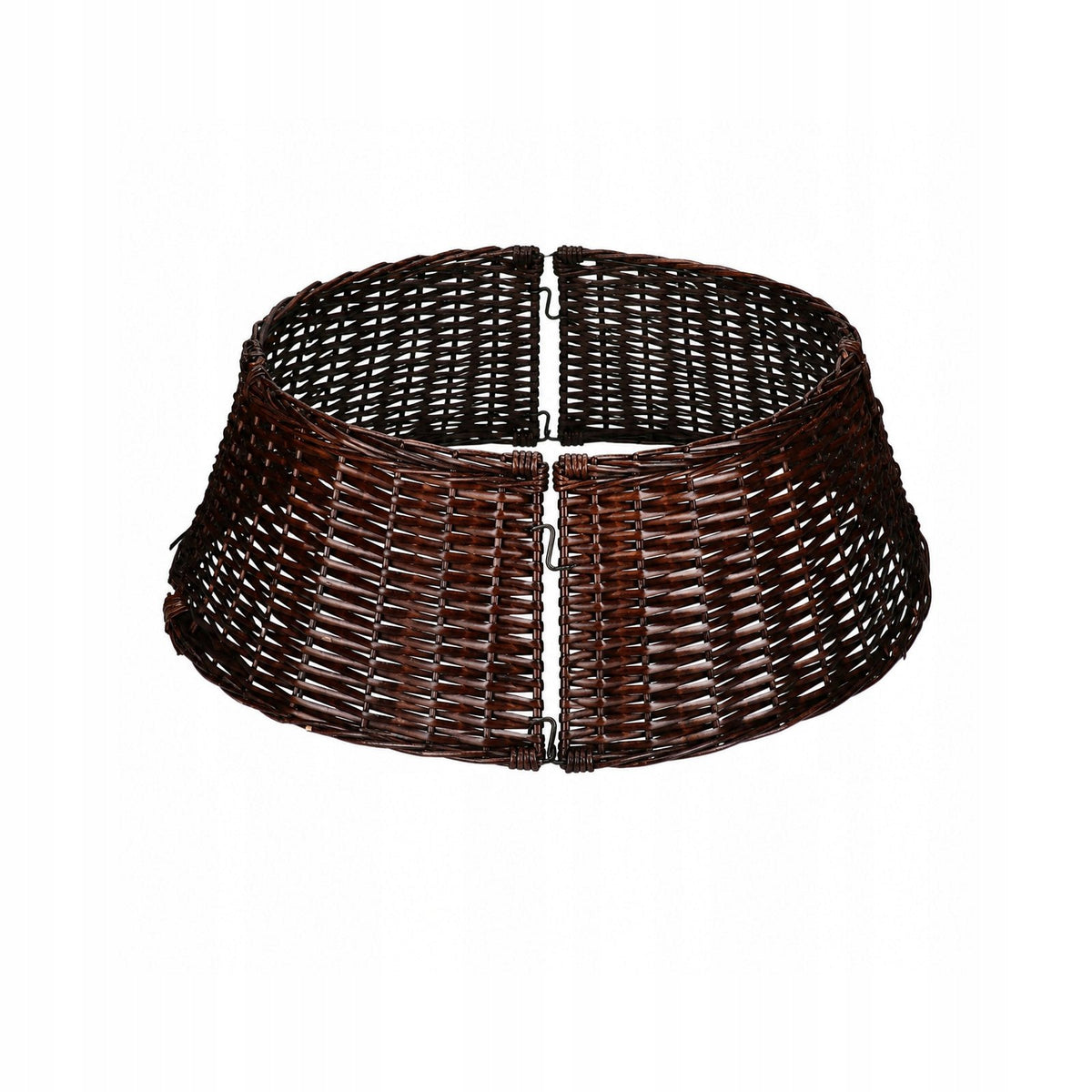 WICKER COVER FOR CHRISTMAS TREE 81 cm WICKER BASKET DARK BROWN BOHO STAND Packaging status original