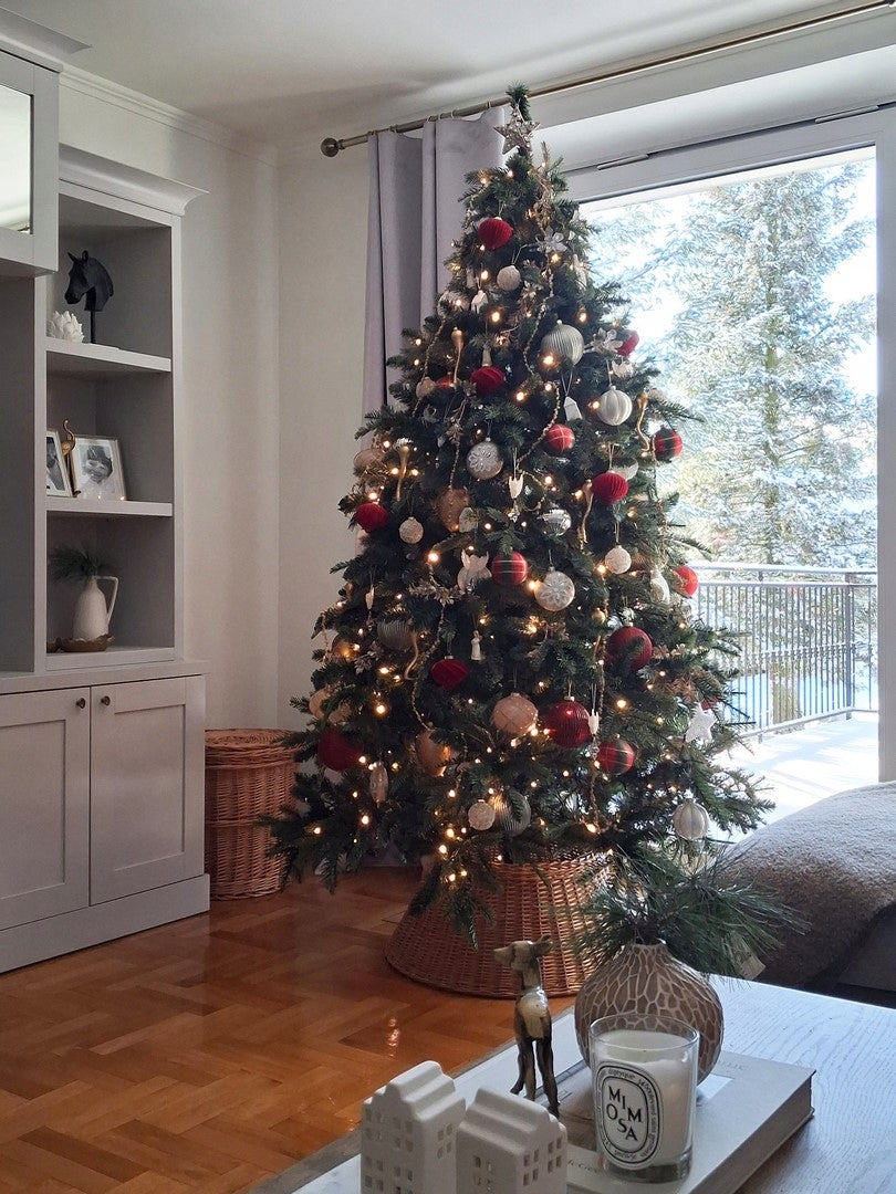 WICKER HYON STAND COVER FI 80 cm , NATURAL CHRISTMAS TREE BASKET Brand no brand