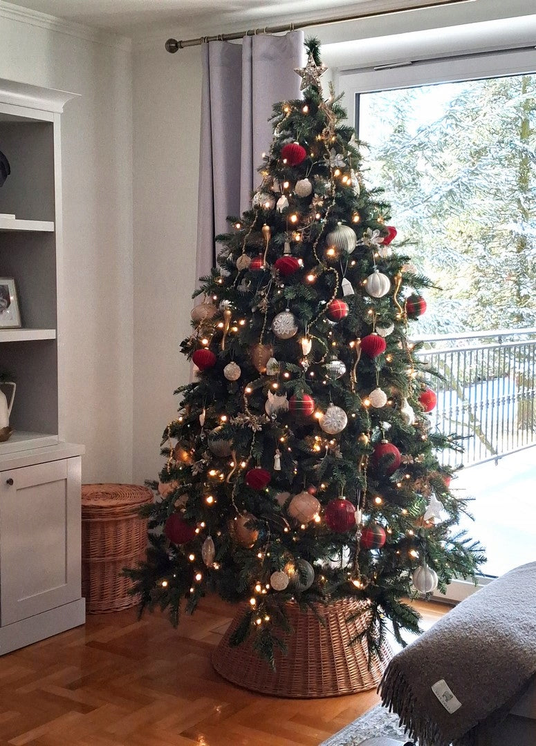 WICKER HYON STAND COVER FI 80 cm , NATURAL CHRISTMAS TREE BASKET Manufacturer code STOJAKWW21