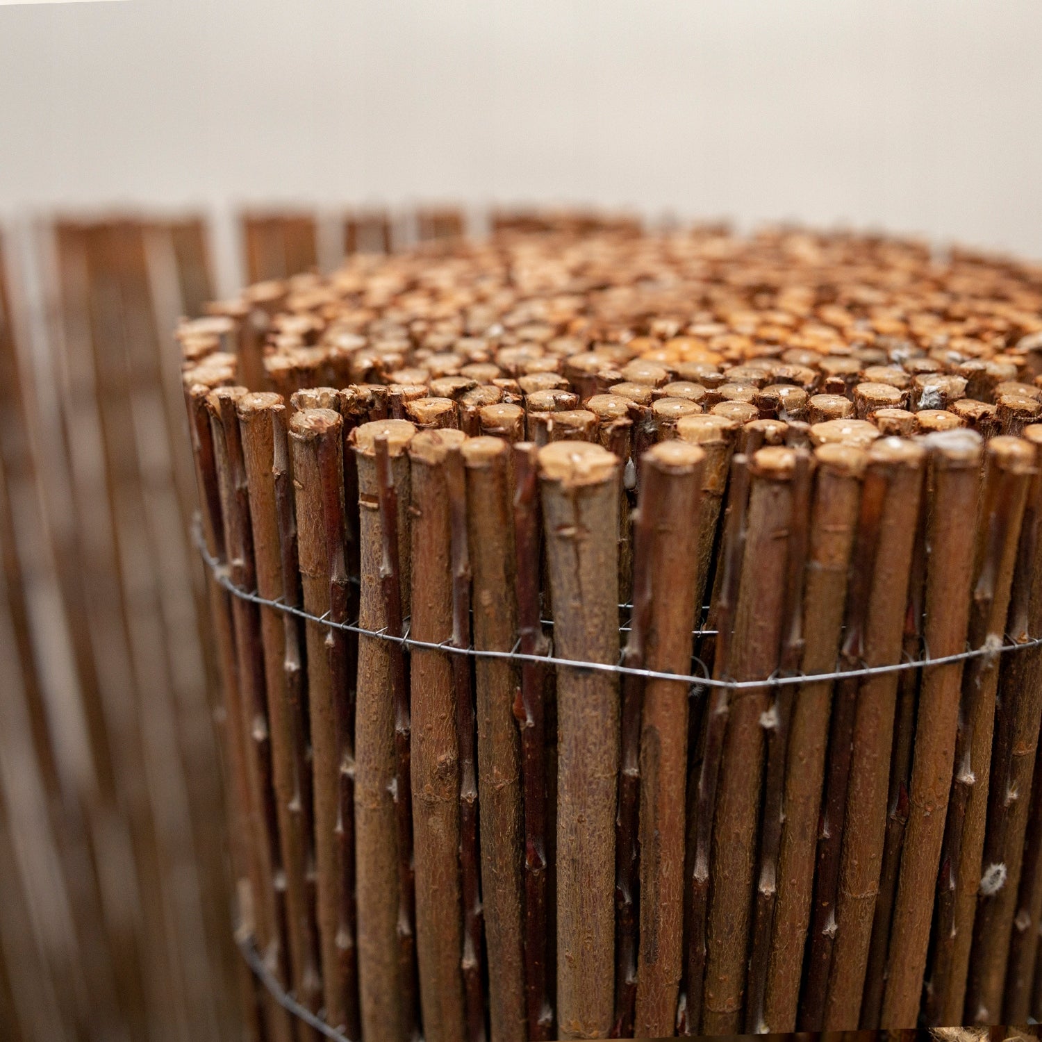 WICKER MAT 150x500 cm WICKER MATS THICK WICKER 100% Polish PRODUCT Brand Wiklinowy Ogród