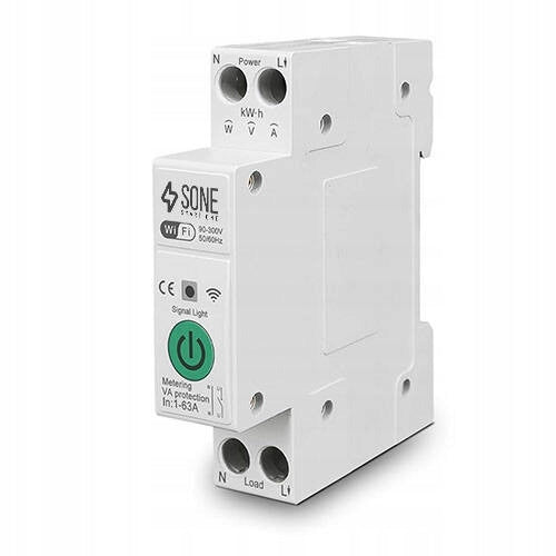 WIFI 63A TUYA SMART Relay WITH DIN MEASUREMENT REMOTE CONTROL FUSE Brand Sone