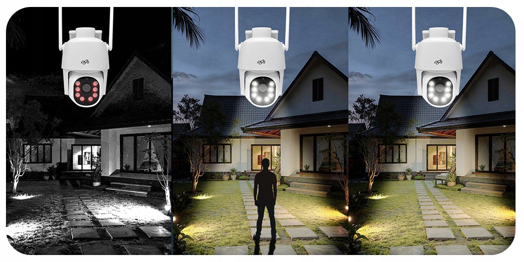 WIFI CAMERA EXTERNAL ROTATING 5Mpx 4xZOOM ONVIF MICROPHONE SPEAKER DVS Certificates of conformity CE