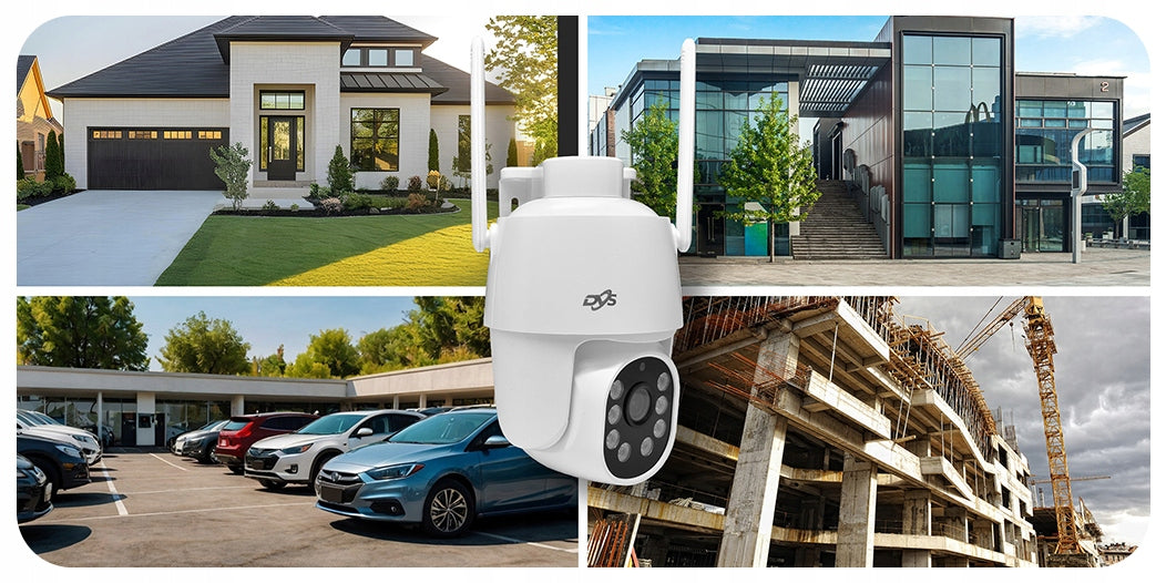 WIFI CAMERA EXTERNAL ROTATING 5Mpx 4xZOOM ONVIF MICROPHONE SPEAKER DVS Model DVS-SDIP5036EC-IRW