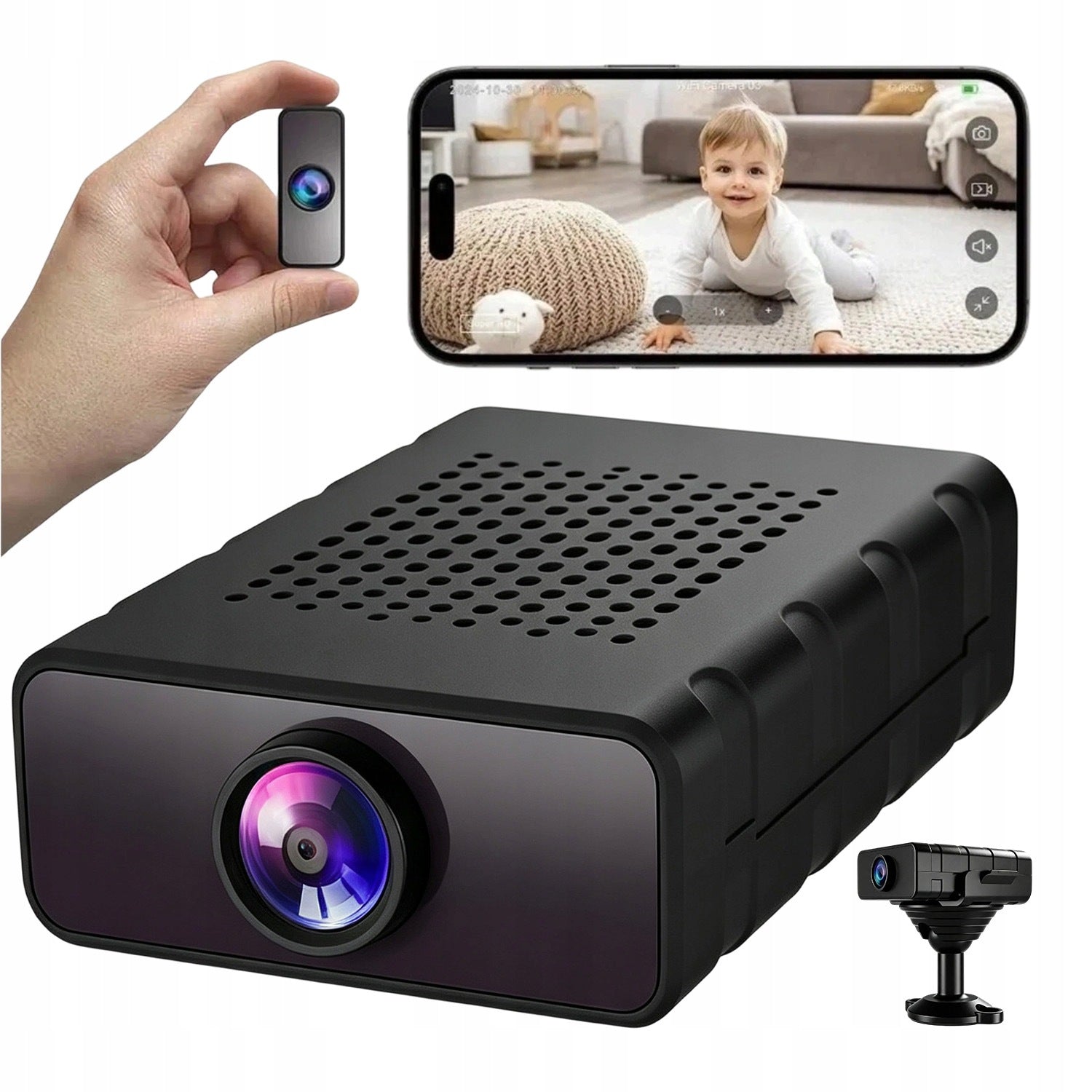 WIFI CAMERA FOR SENIOR CARE, REMOTE LIVE VIEW