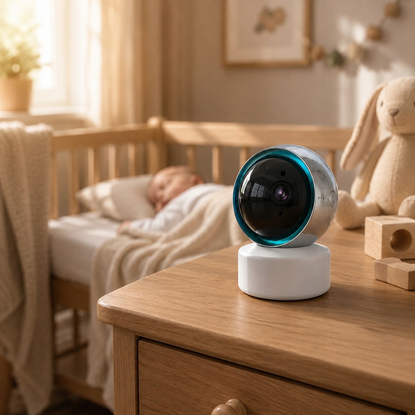 WIFI CAMERA ROTATING INDOOR FULL HD 2MP TUYA SMART DETECTION Manufacturer code MKRL307