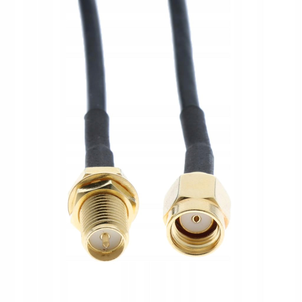 WIFI Coaxial Antenna RP SMA Extension Cable for WLAN Router Network Card 5M Brand no brand