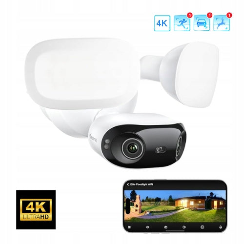 WIFI IP CAMERA Reolink Elite 8Mpx 4K angle 180 degrees 2x LED lamps 3000 lumens Packaging status original