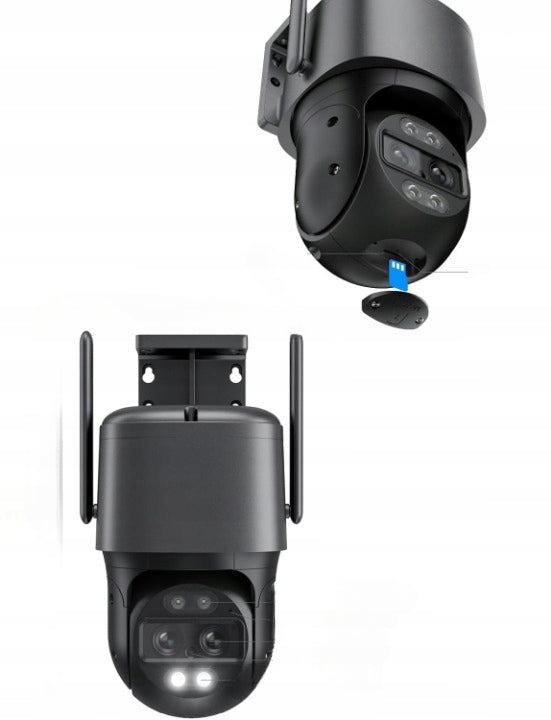 WIFI ROTARY CAMERA EXTERNAL VEHICLE CHARACTER TRACKING 8 Mpx 4K REOLINK Brand Reolink