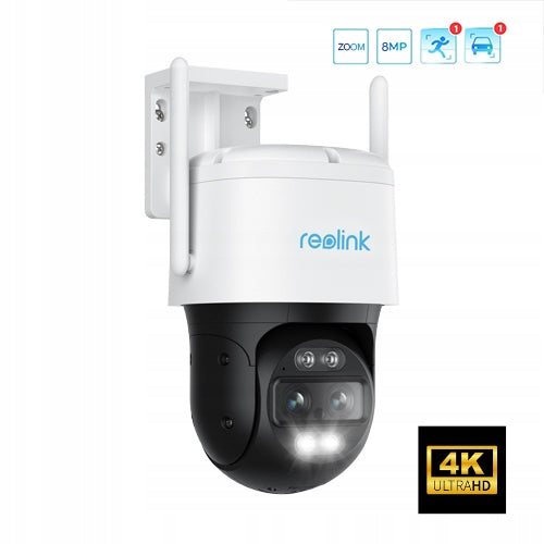 WIFI ROTARY CAMERA EXTERNAL VEHICLE CHARACTER TRACKING 8 Mpx 4K REOLINK
