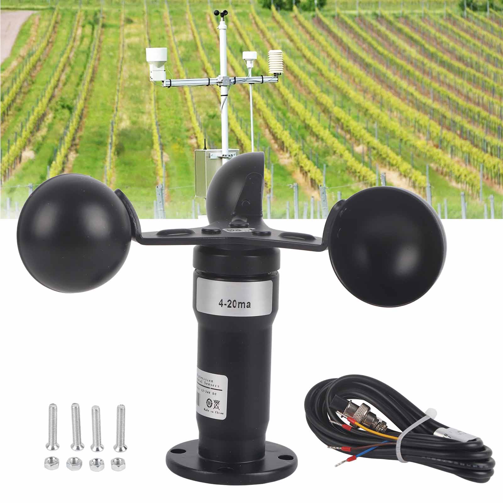 WIND SPEED SENSOR, ANEMOMETER 4-20MA Manufacturer code 3112190042311