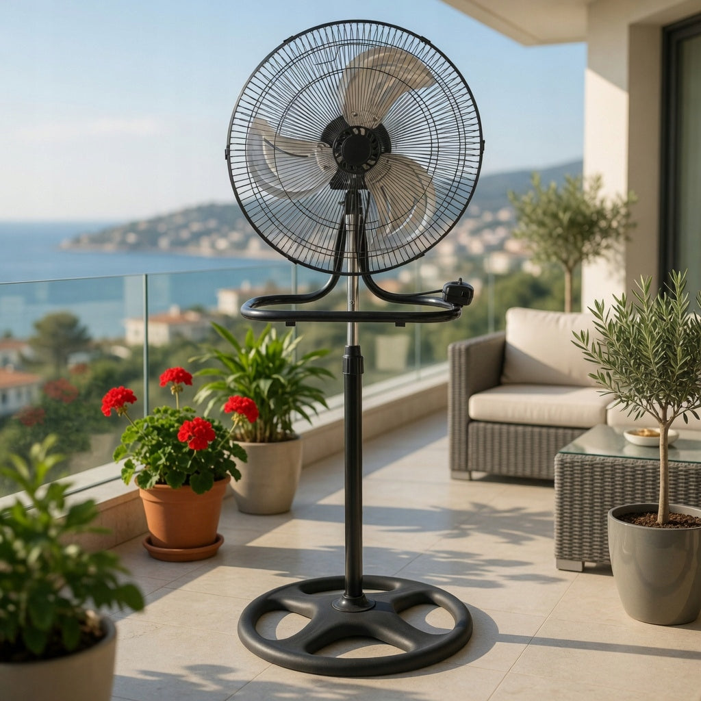 WINDMILL FLOOR STANDING FAN WALL QUIET POWERFUL INDUSTRIAL 3 IN 1 Fan type other