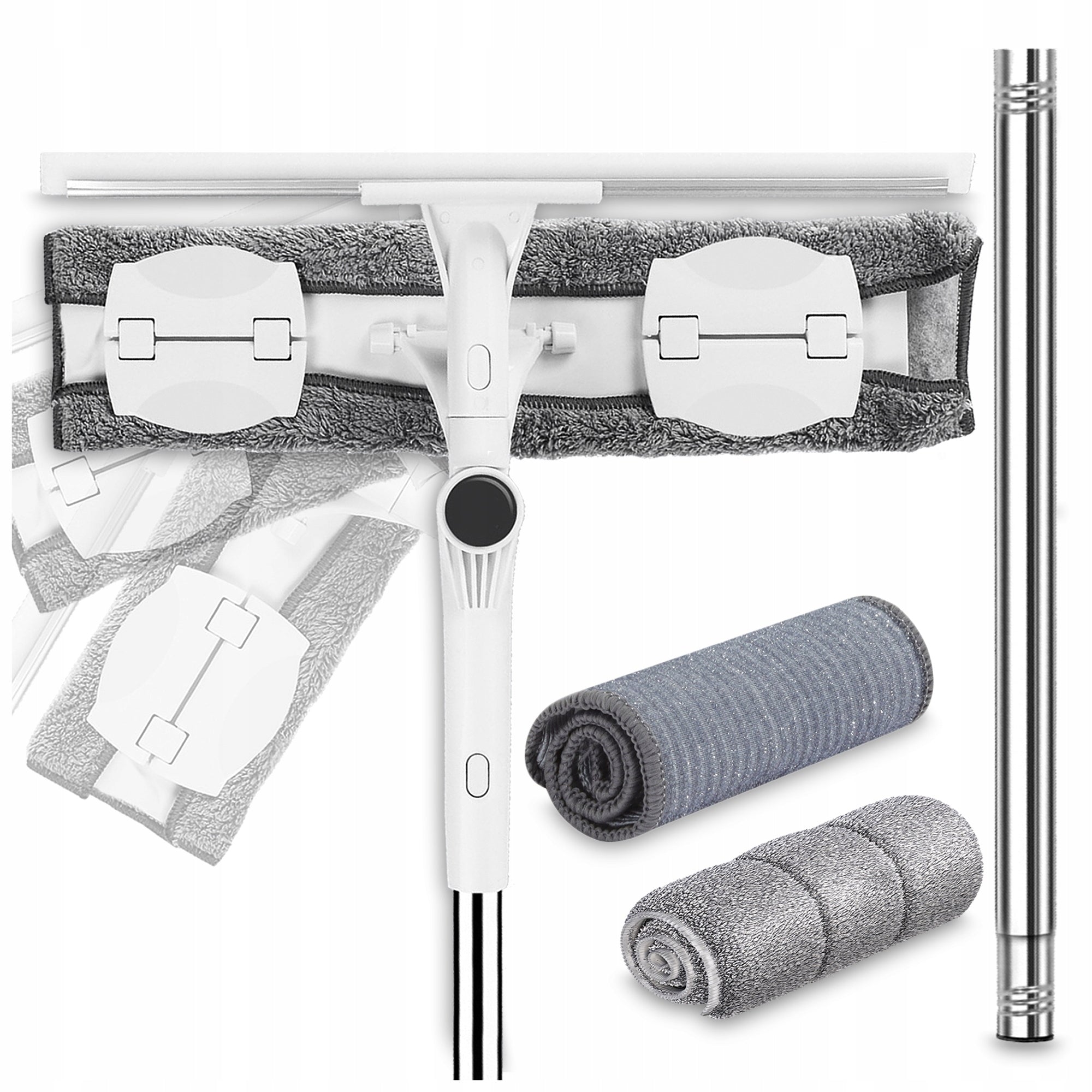 WINDOW MOP WASHER FOR CLEANING WINDOWS MIRRORS FLOORS ADJUSTMENT 180CM +PULLER