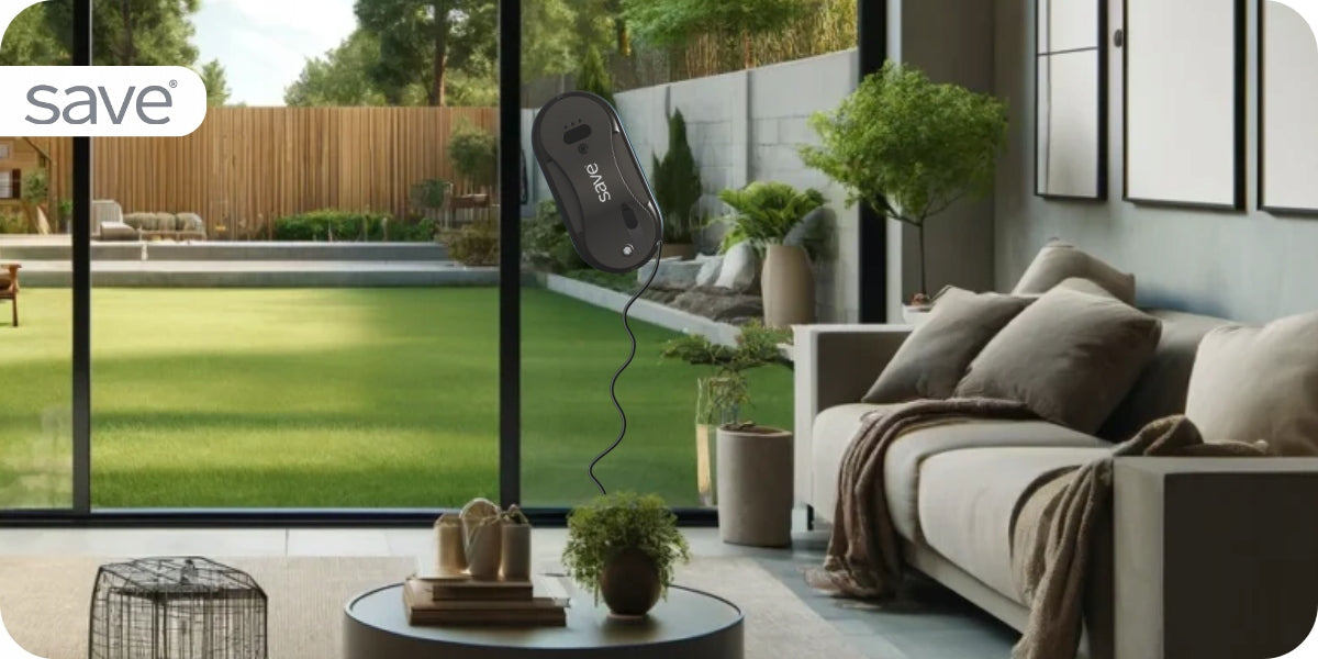 WINDOW ROBOT MIRROR WINDOW CLEANER Smart Window Washer SET Brand Save