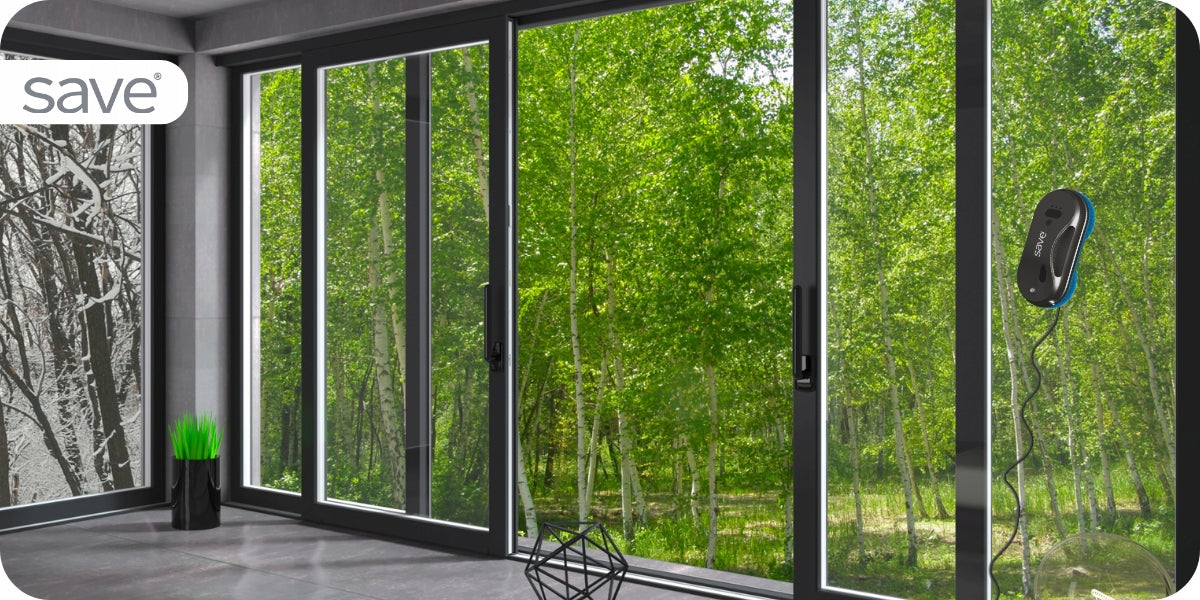 WINDOW ROBOT MIRROR WINDOW CLEANER Smart Window Washer SET Packaging status original